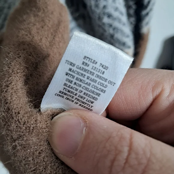 Autumn Skye Multi Color Hoodie Sweater Cardigan Size XL - Picture 8 of 10